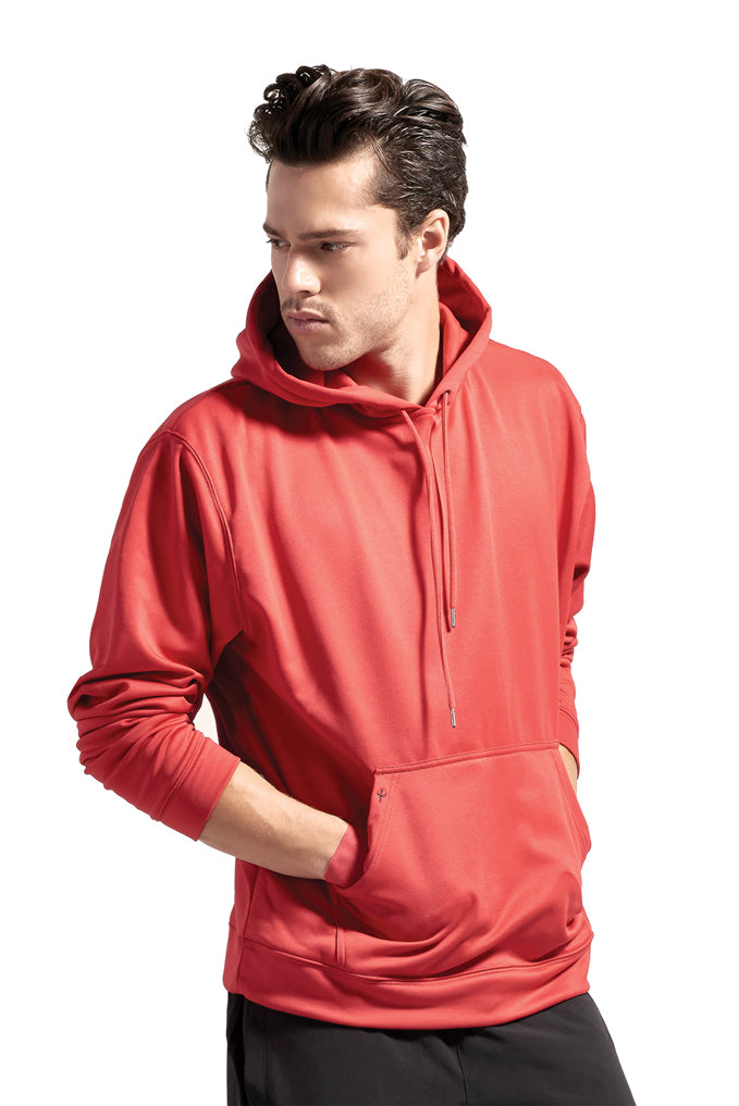 Expert Apparel Tech Sleek Pullover Hoodie True Red#color_true-red