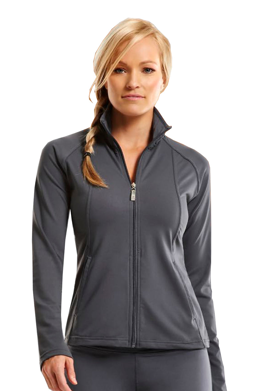 Expert Apparel Women's Sportsman Jacket in Charcoal#color_charcoal