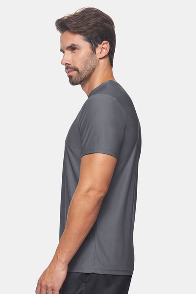 EcoTek Recycled Performance Tee Expert Brand Apparel image 2#color_charcoal