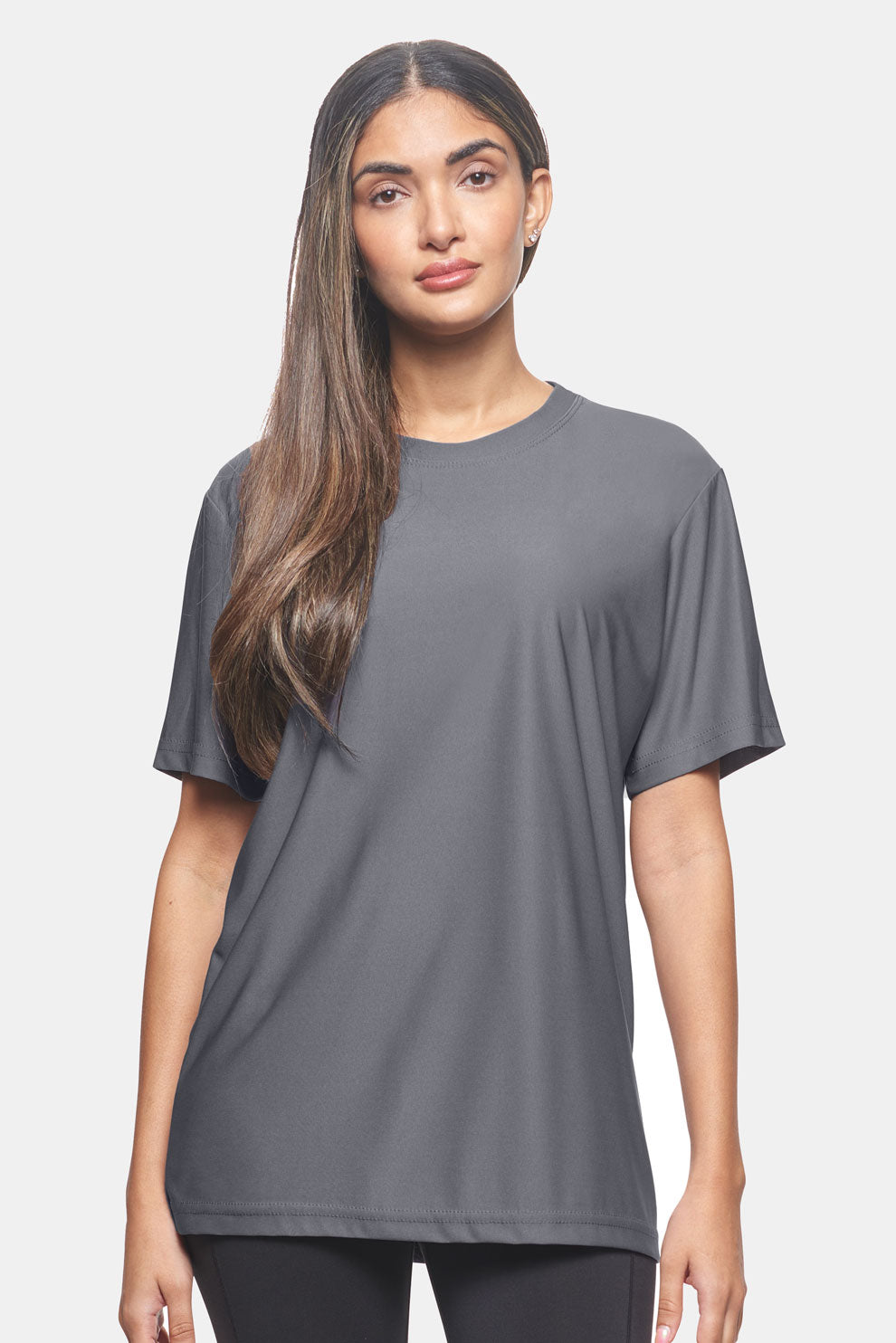 EcoTek Recycled Performance Tee Expert Brand Apparel image 4#color_charcoal