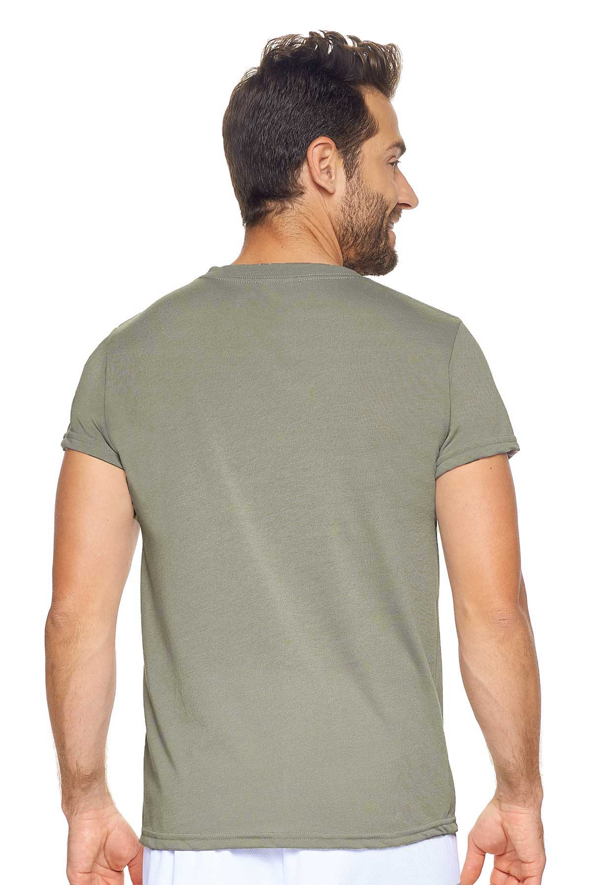 Expert Brand Apparel Made in USA Outdoor Durable In The Field Shirt PT808 Army Gray image 2#color_army-gray