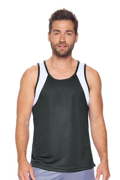 Oxymesh™ Distance Tank 🇺🇸 - Expert Brand Apparel#color_graphite-white
