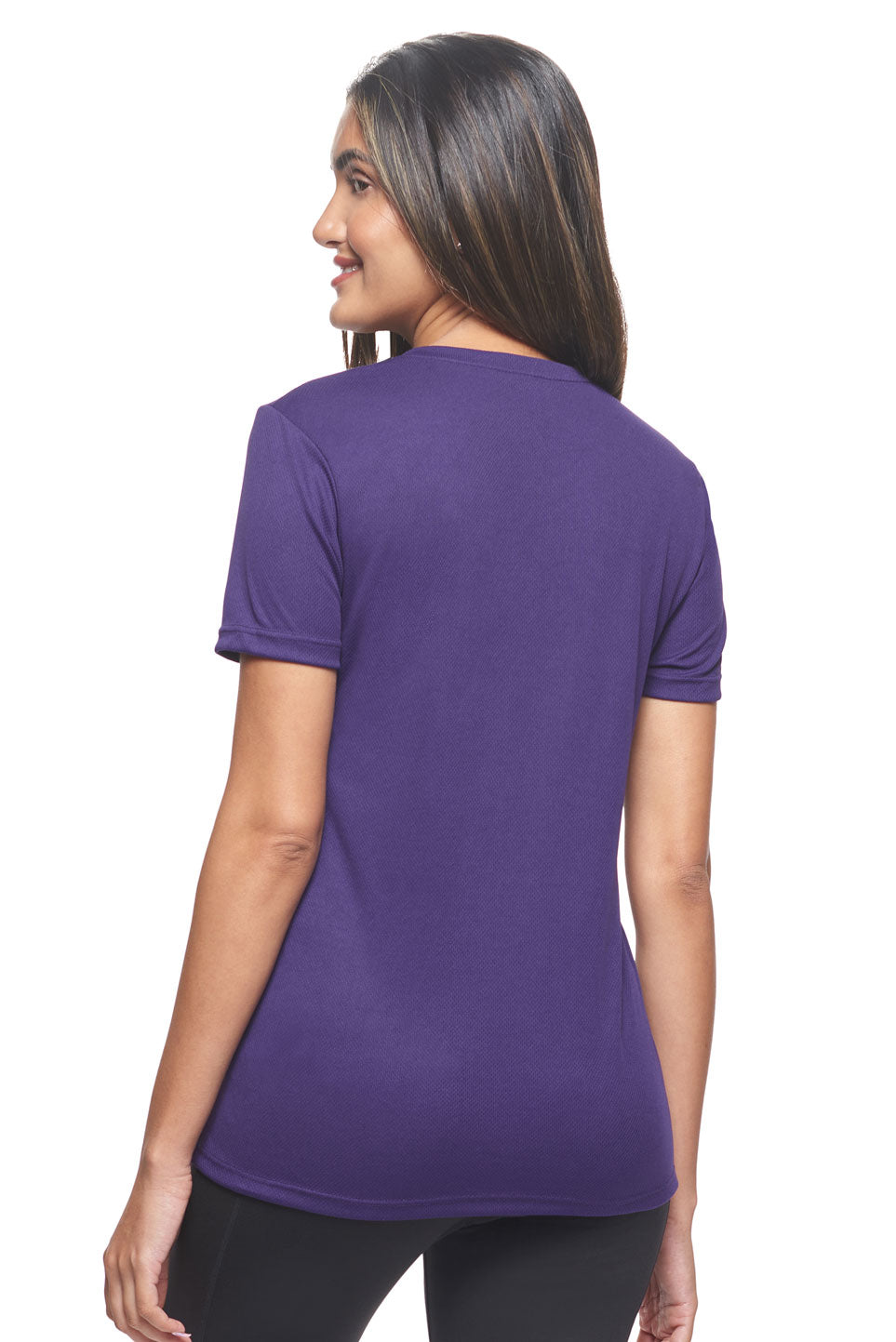 Oxymesh™ V-Neck Tec Tee 🇺🇸 - Expert Brand Apparel#color_dark-purple