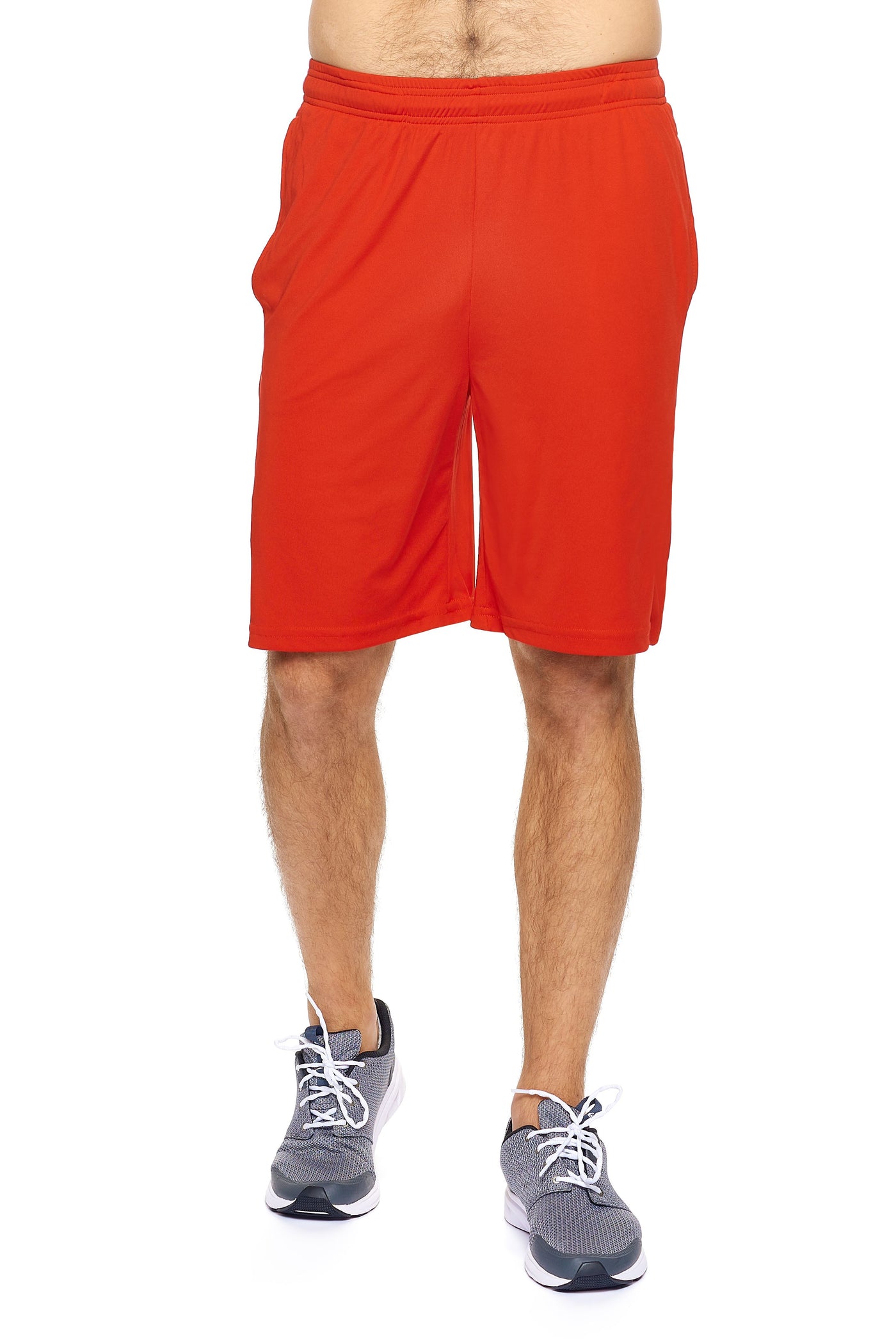 Expert Brand Men's pk MaX™ Outdoor Shorts in Red Steel Image 2#color_red-steel