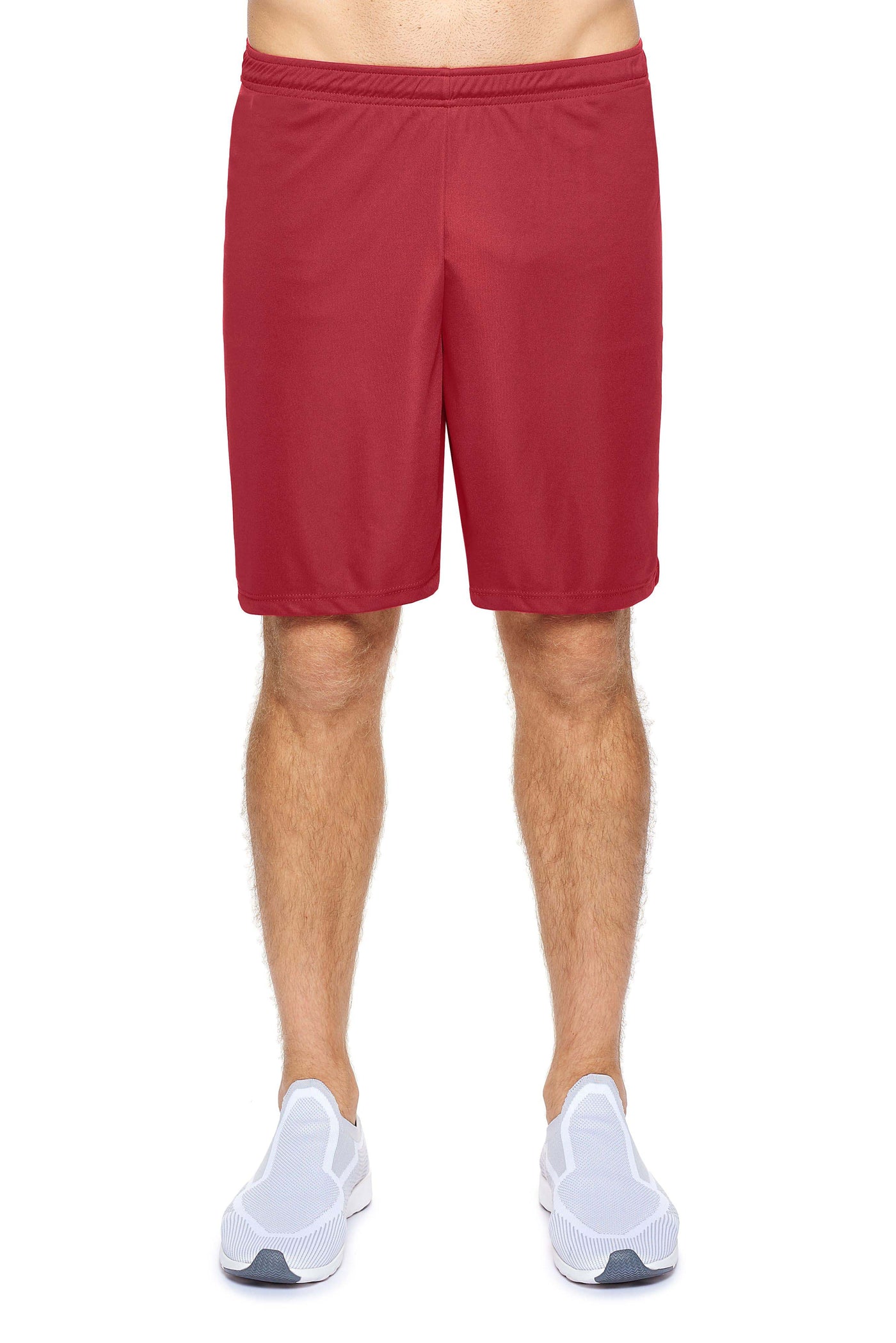 Expert Brand Men's pk MaX™ Impact Shorts in Cardinal#color_cardinal