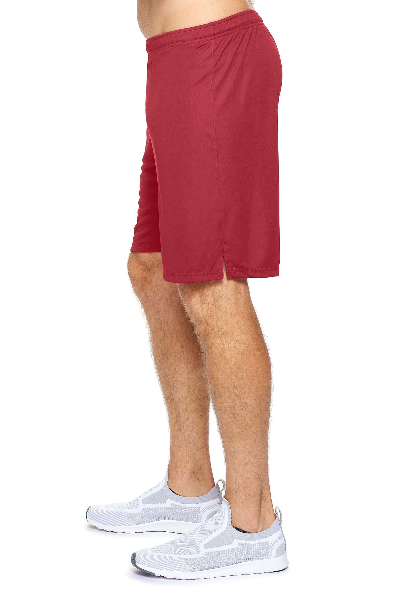 Expert Brand Men's pk MaX™ Impact Shorts in Team Cardinal Image 2#color_cardinal