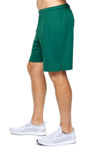 Expert Brand Men's pk MaX™ Impact Shorts in Forest Green Image 2#color_forest-green