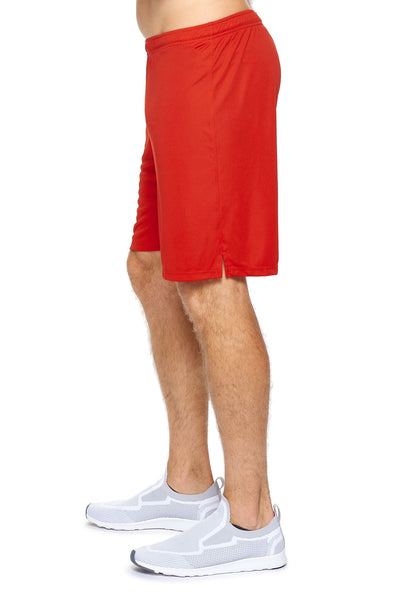 Expert Brand Men's pk MaX™ Impact Shorts in Red Image 2#color_true-red