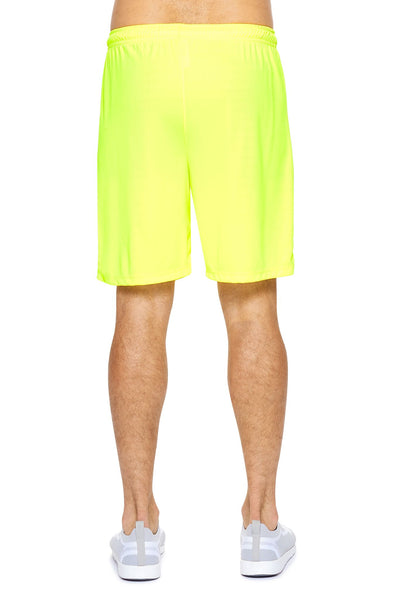 Expert Brand Men's pk MaX™ Impact Shorts in Safety Yellow Image 3#color_safety-yellow
