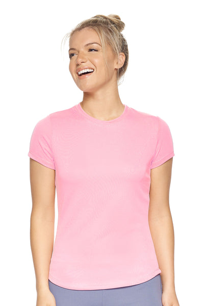 Expert Brand Retail Women's Pk MaX™ Crewneck Expert Tec Tee T-shirt pink#color_pink