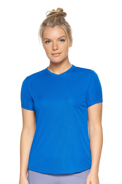 Expert Brand Retail Women's Pk MaX™ Crewneck Expert Tec Tee T-shirt royal blue#color_royal-blue