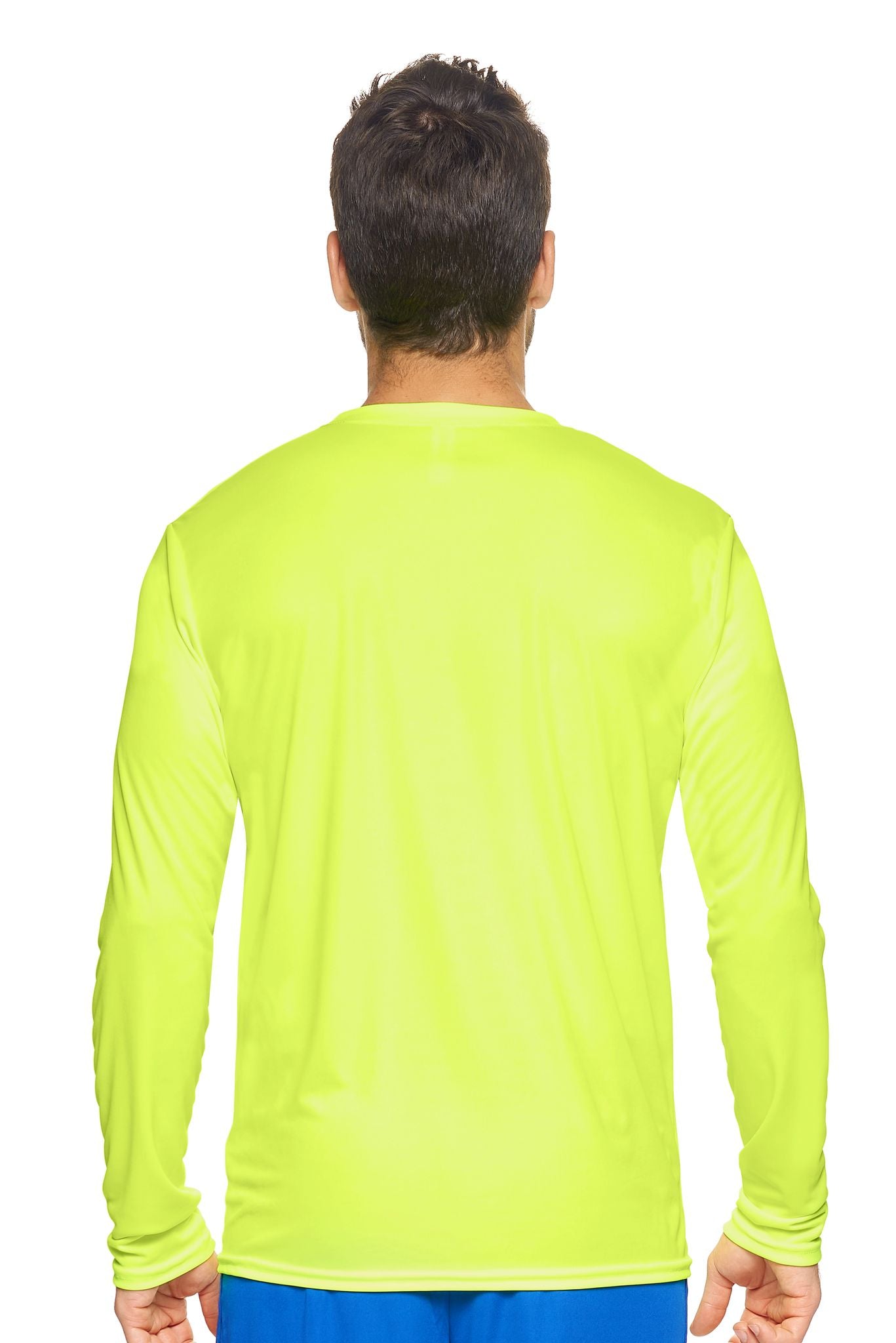 DriMax™ Long Sleeve Tec Tee 🇺🇸 - Expert Brand Apparel#color_safety-yellow
