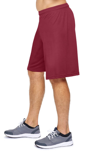 Expert Apparel Men's Oxymesh™ Training Shorts in Cardinal#color_cardinal