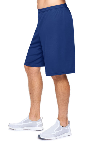 Expert Apparel Men's Oxymesh™ Training Shorts in Navy#color_navy