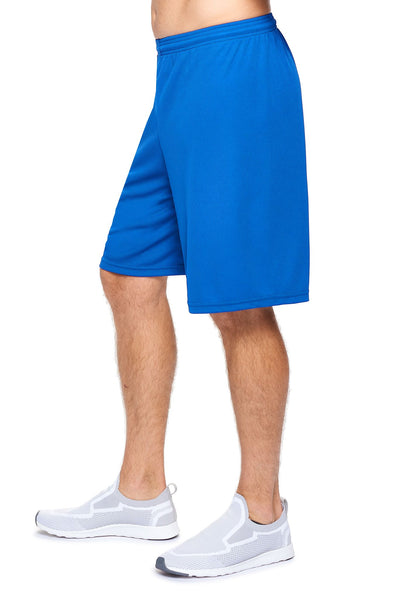 Expert Apparel Men's Oxymesh™ Training Shorts in Royal Blue Image 2#color_royal-blue