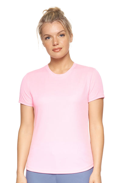 Expert Brand Retail Activewear Sportswear Oxymesh Tec Tee T-shirt Made in USA pink#color_pink