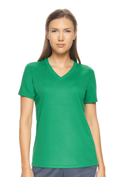 Expert Brand Retail Activewear Sportswear Made in USA Tec Tee T-shirt kelly green#color_kelly-green