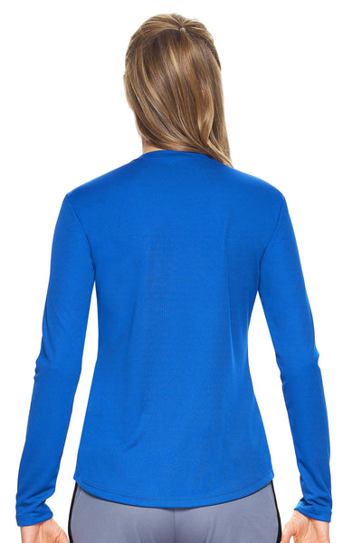 Oxymesh™ Long Sleeve Tec Tee 🇺🇸 - Expert Brand Apparel#color_royal-blue