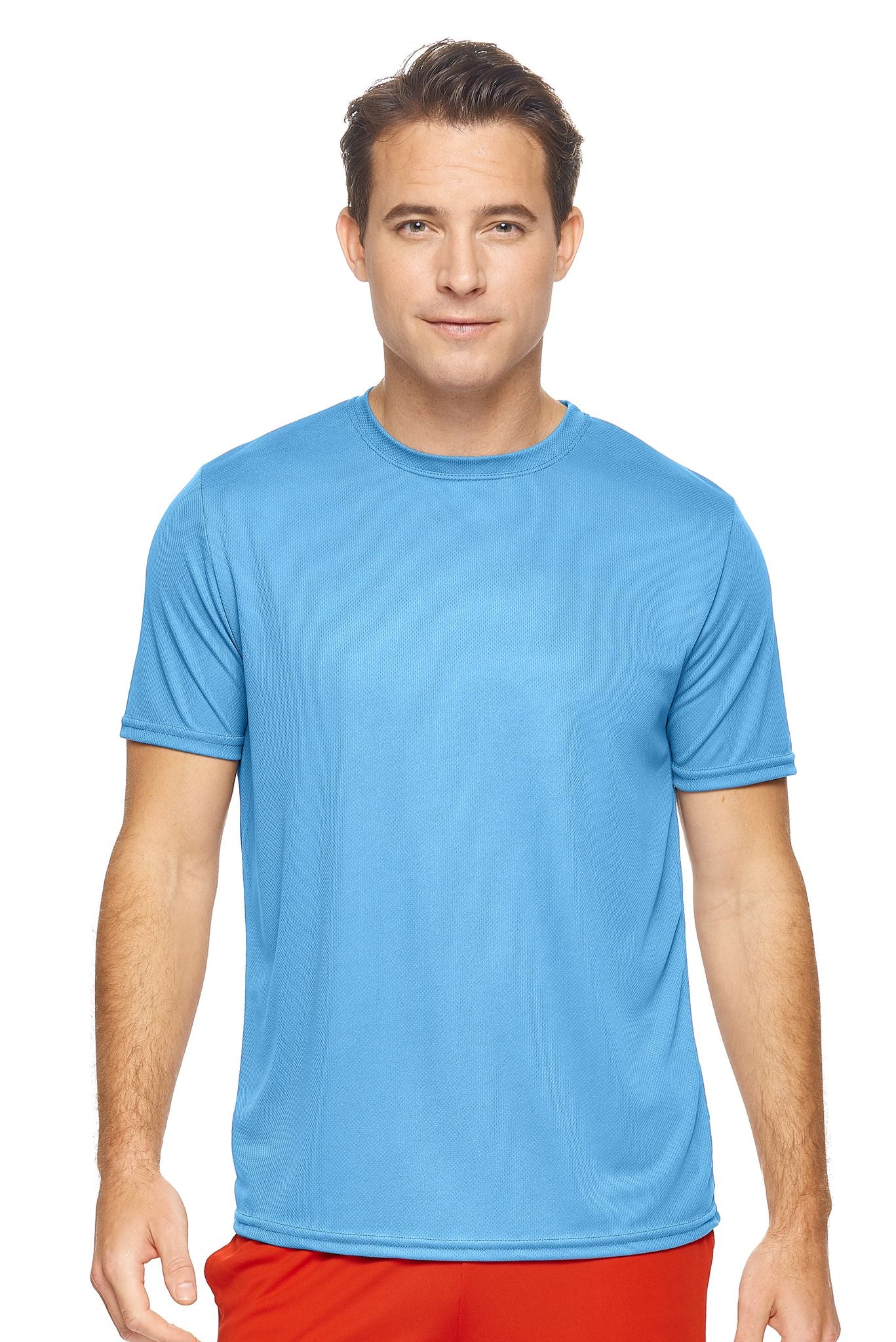 Oxymesh™ Crewneck Tec Tee (colors continued ) 🇺🇸 - Expert Brand Apparel#color_carolina-blue