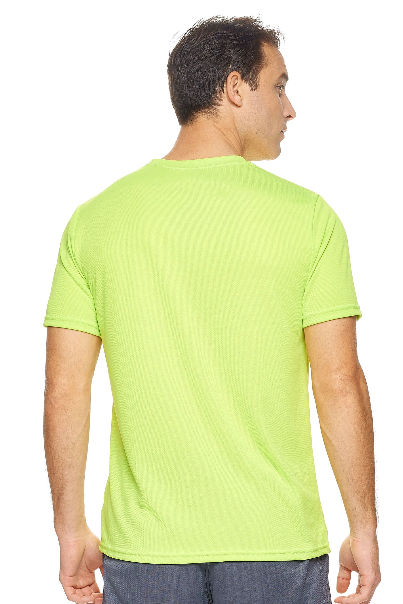 Expert Brand Retail Sportswear Men's Oxymesh Tec Tee Made in USA activewear Key Lime 3#color_key-lime