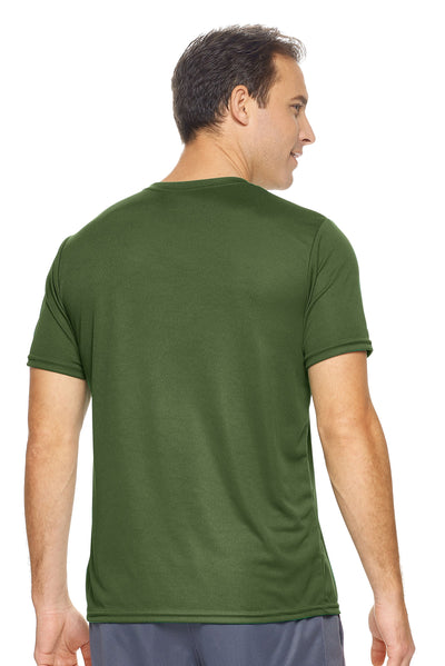 Oxymesh™ Crewneck Tec Tee 🇺🇸 - Expert Brand Apparel#color_military-green