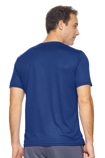 Expert Brand Retail Sportswear Made in USA Men's Oxymesh™ Crewneck Tec Tee navy blue 3#color_navy