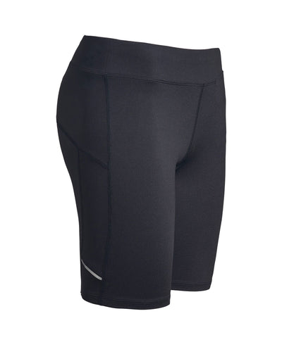Expert Brand Women's Airstretch™ Fitness Shorts Black#color_black