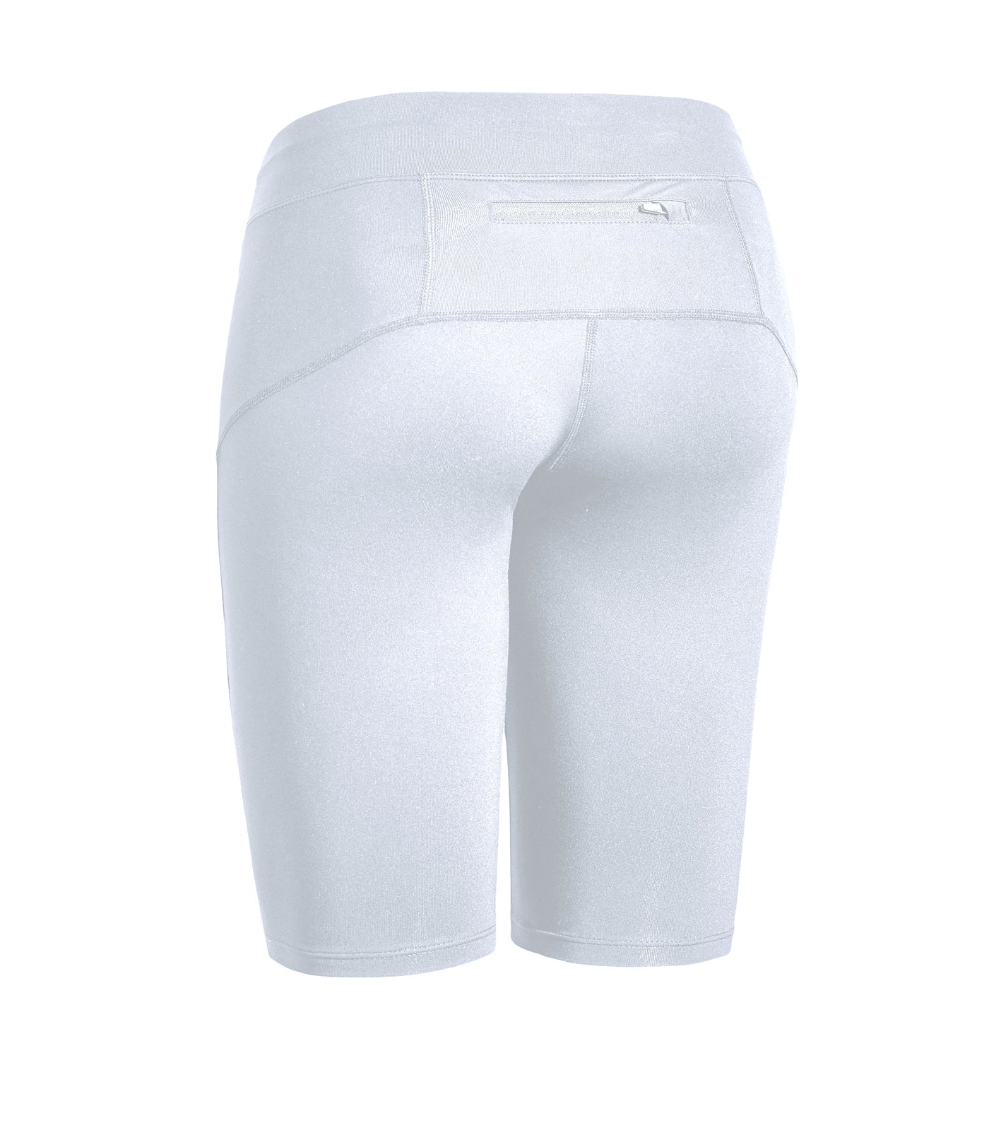 Expert Brand White Airstretch™ Fitness Shorts Image 2#color_white
