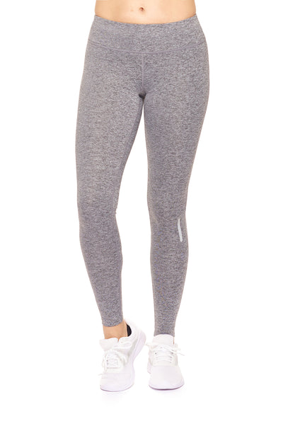 Expert Brand Mid-Rise Zip Pocket Full Length Leggings in Heather Charcoal#color_heather-charcoal