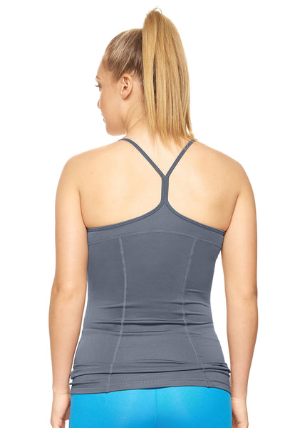 Expert Brand Retail Women's Sportswear Airstretch™ Extreme Racerback Tank Graphite 3#color_graphite