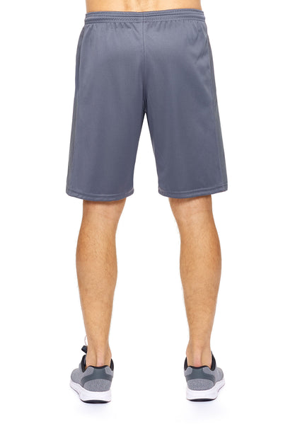 Expert Brand Men's Lifestyle Active Shorts in Charcoal Image 3#color_charcoal
