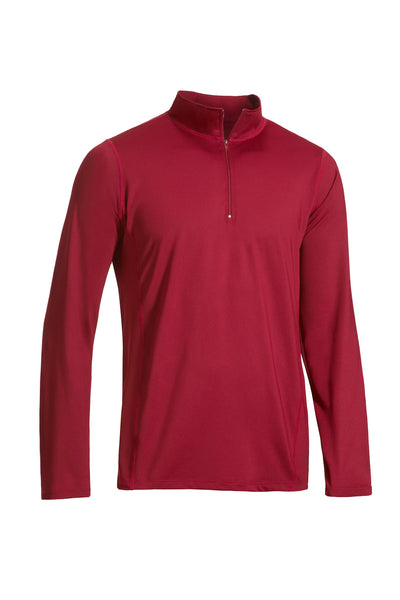 Quarter Zip Track Suit Pullover Top 🇺🇸 - Expert Brand Apparel#color_crimson