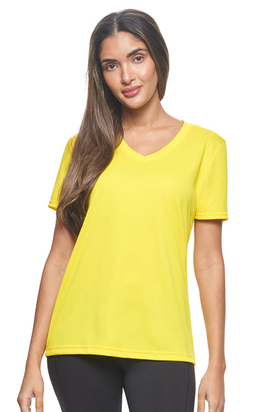 Expert Brand Retail Activewear Sportswear Made in USA Tec Tee T-shirt Bright Yellow#color_bright-yellow