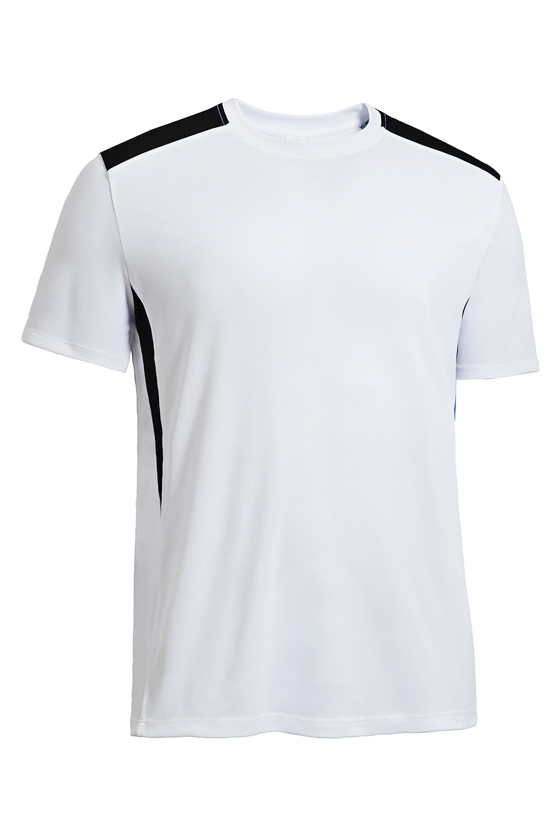 Expert Brand Retail Men's pk maX™ Tec Tee Stadium Tee in White Black#color_white-black