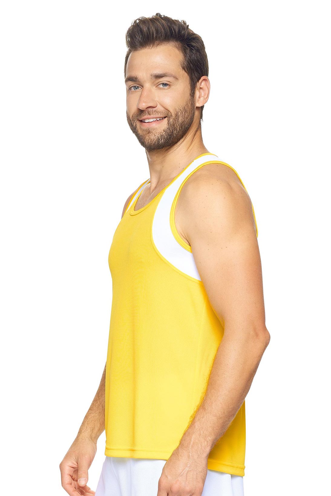 Oxymesh™ Distance Tank 🇺🇸 - Expert Brand Apparel#color_bright-yellow-white
