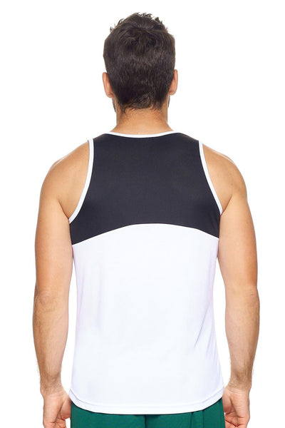 Oxymesh™ Distance Tank 🇺🇸 - Expert Brand Apparel#color_white-black