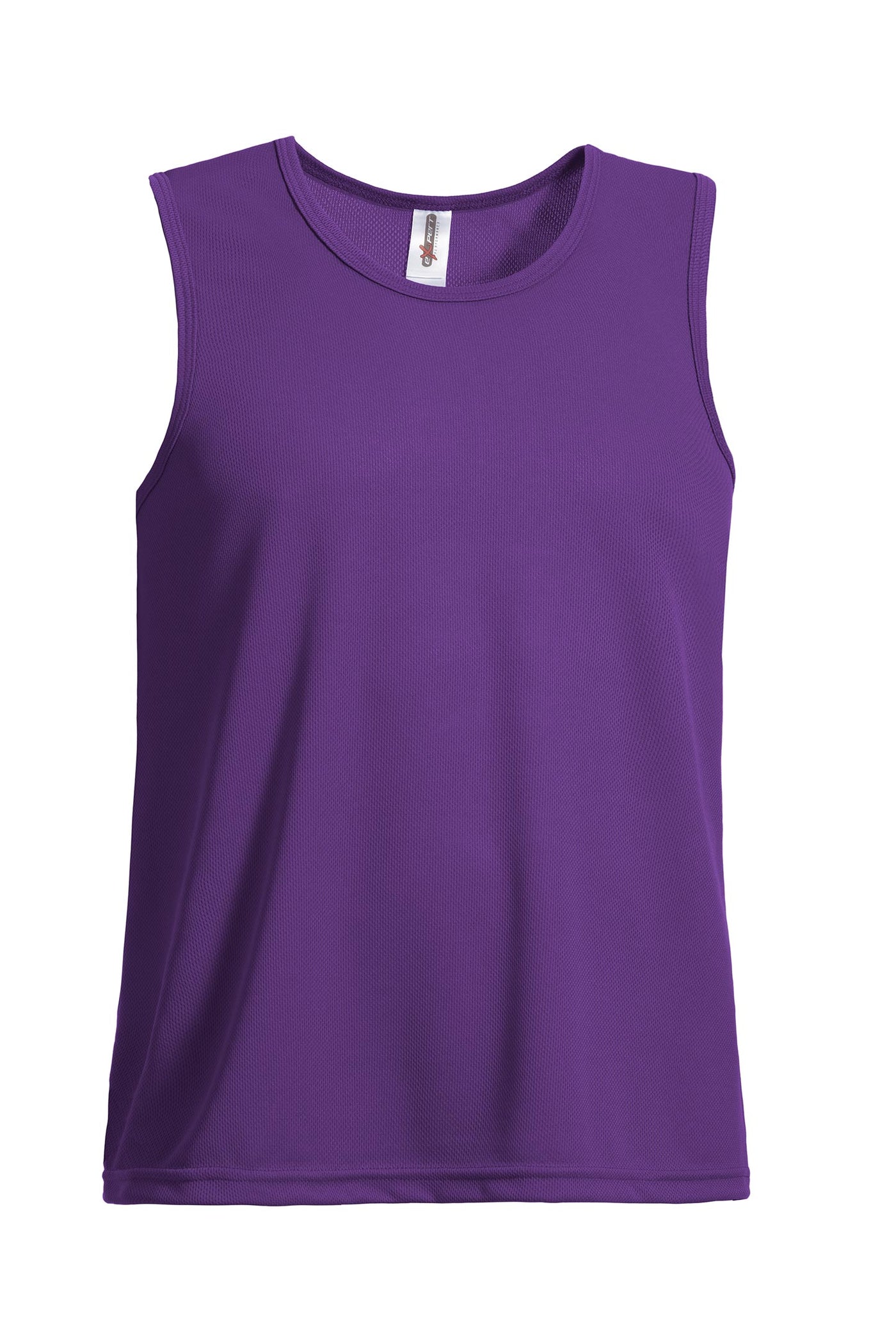 Expert Brand Retail Men's Oxymesh Tank Top Made in USA dark purple#color_dark-purple