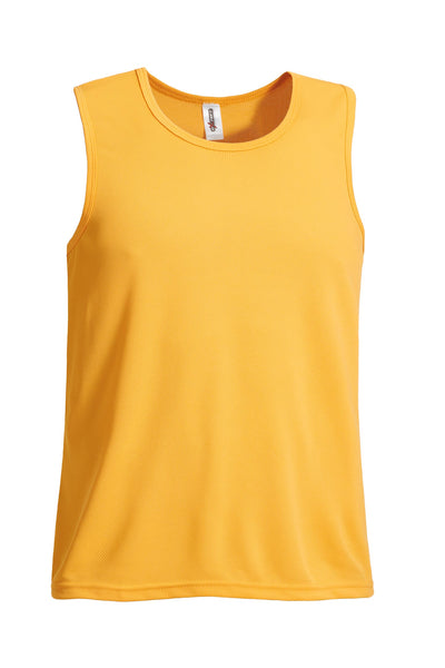 Expert Brand Retail Men's Oxymesh Tank Top Made in USA gold#color_gold