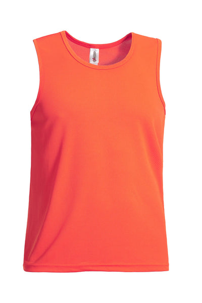 Expert Brand Retail Men's Oxymesh Tank Top Made in USA orange#color_orange