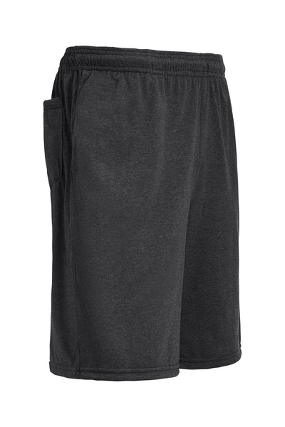 Performance Heather Shorts with Pockets 🇺🇸 - Expert Brand Apparel#color_dark-heather-charcoal