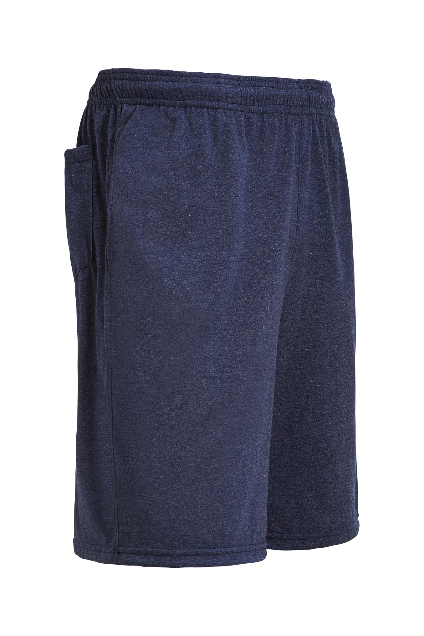 Performance Heather Shorts with Pockets 🇺🇸 - Expert Brand Apparel#color_dark-heather-navy
