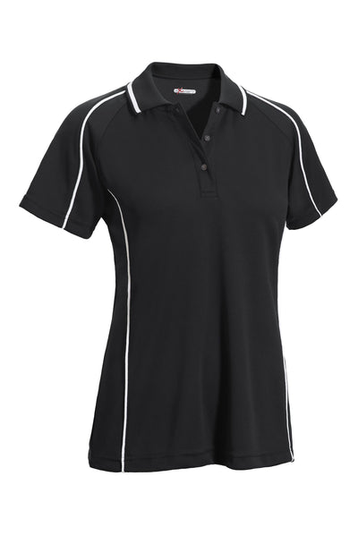 Expert Brand Retail Oxymesh Malibu Polo Black#color_black-white