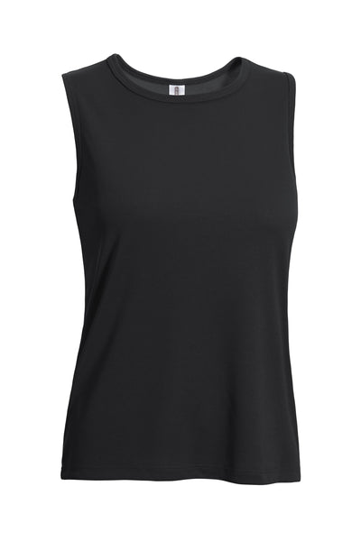 Expert Brand Retail Women's Oxymesh™ Sleeveless Tank Royal Blue Made in USA black#color_black