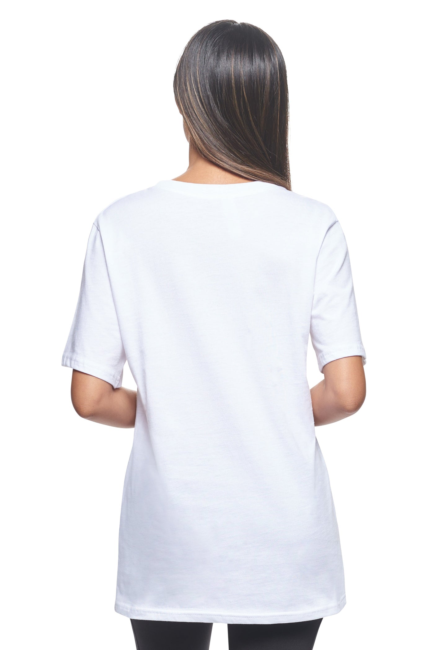 Expert Brand Retail Organic Cotton T-Shirt Made in USA Women's White 3#color_white