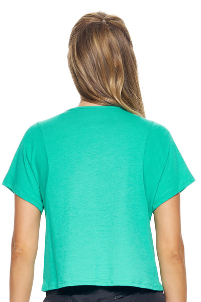 MoCA™ Cropped Tee 🇺🇸🍃 - Expert Brand Apparel#color_bright-teal