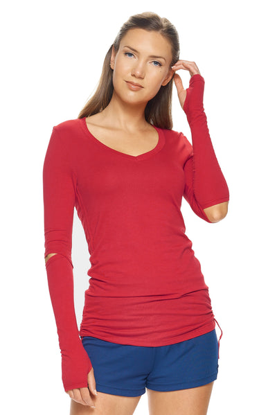 MoCA™ Duchess Tee 🇺🇸🍃 - Expert Brand Apparel#color_scarlet