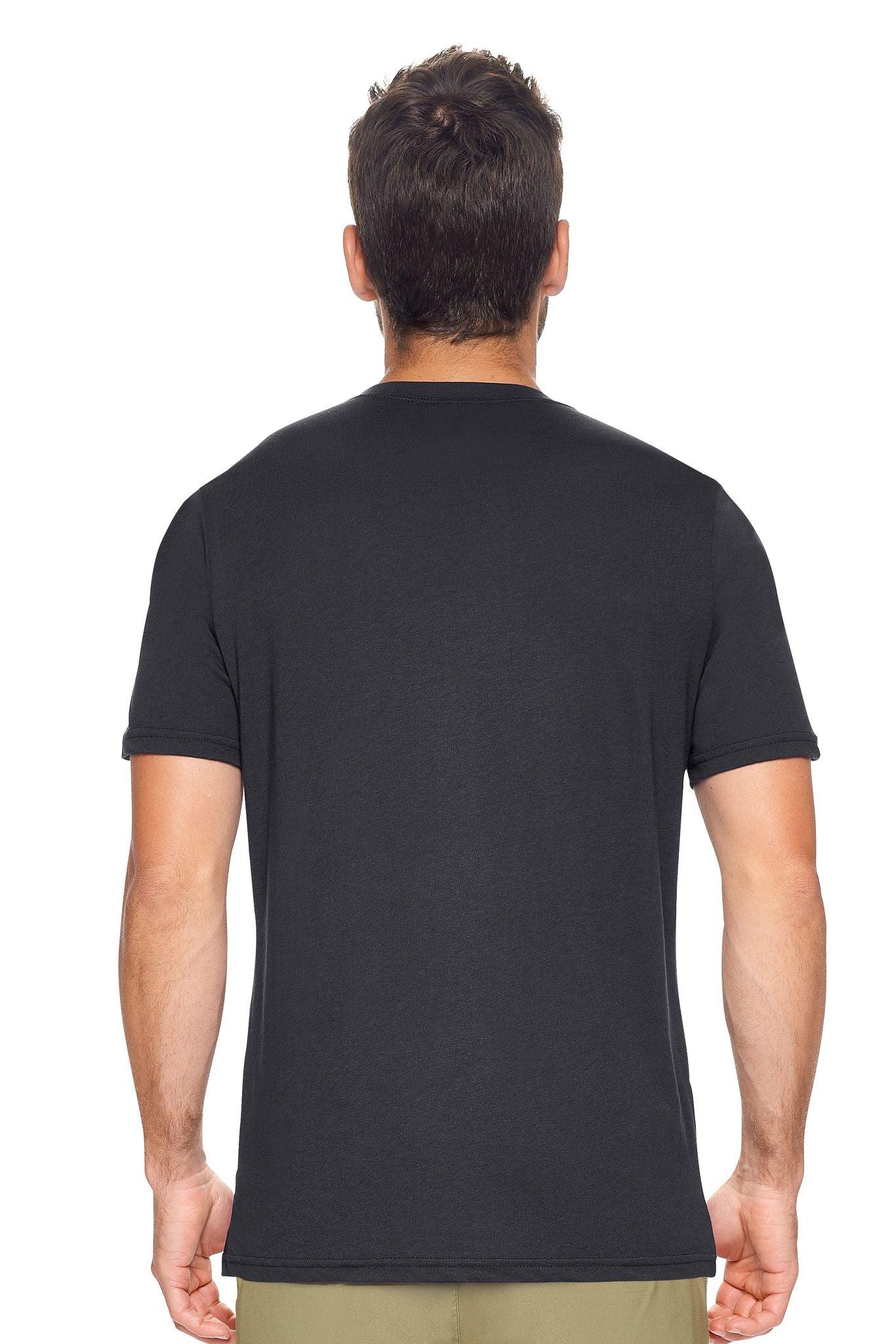 Expert Brand Men's MoCA™ Crewneck T-Shirt in Black Image 3