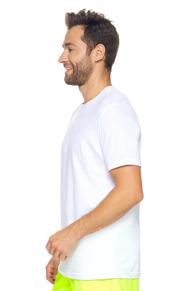 Expert Brand Retail Sustainable Eco-Friendly Micromodal Cotton Men's Crewneck T-Shirt Made in USA white 2#color_white